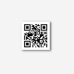 qr code vector icon