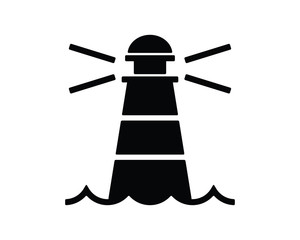 lighthouse navigation icon , designed for web and app