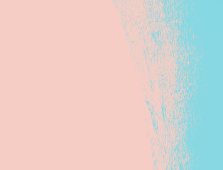 blue and pink hand painted brush grunge background texture