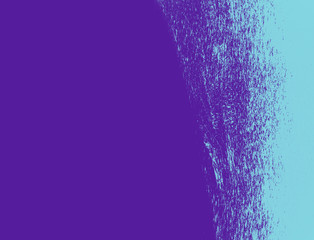 ultraviolet and blue hand painted brush grunge background texture