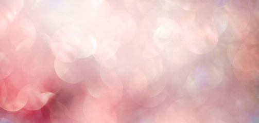 Abstract image of flickering spots in the morning colors
