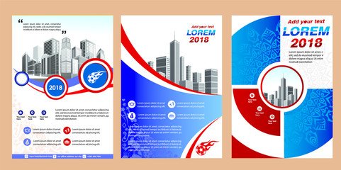 cover set, layout, brochure, magazine, catalog for annual report