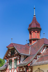 Roof of the tourist information building in Kassel, Germany