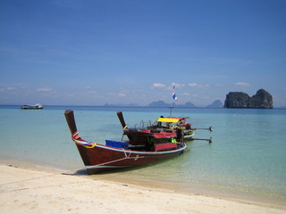 Fototapeta na wymiar タイのビーチ