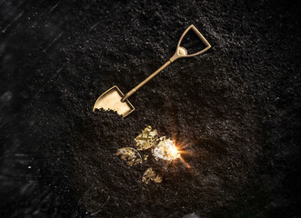 Virtual cryptocurrency mining concept