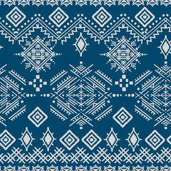 Fototapeta premium Ethno seamless ornament