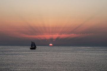 The last ray