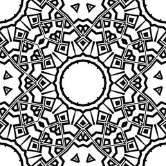 Modern symbol stylish Decorative Cicle Vector Shapes. Floral mandala. Fantastic Vector illustration