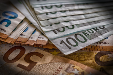 euro money in paper