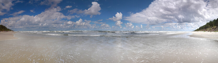 Panorama Bałtyk Plaża Stegna