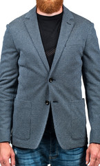 Man model in jacket