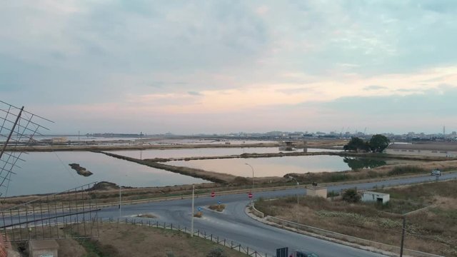 Sale e mulini a Trapani