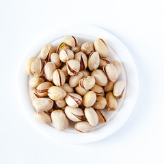 Pistachio on a plate