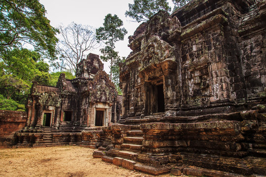 Ancient temples of Angkor.