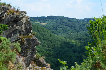 Site naturel de la Roche d'Oëtre (Orne - Normandie - France)