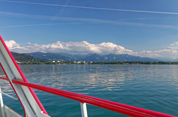 Lake Constance sunny boat trip