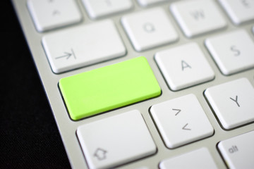Angebot und Bestellung Online am Computer, Tastatur