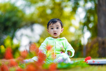 Indian cute baby boy