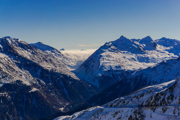 Obraz premium winter mountain landscape