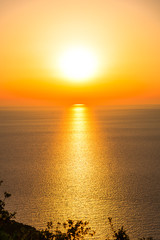 Fototapeta premium Landscape at the sea