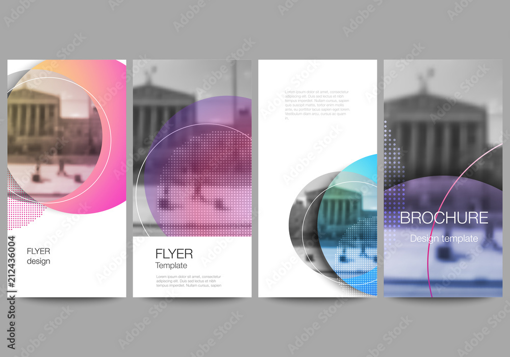 Poster the minimalistic vector illustration of the editable layout of flyer, banner design templates. creat