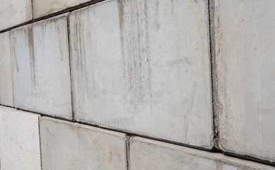 Obraz na płótnie Canvas Detailed background of concrete wall photo texture.