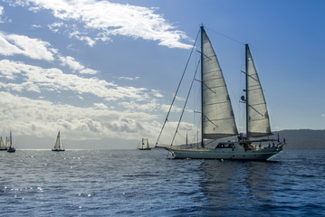 Bodrum, Turkey, 20 October 2010: Bodrum Cup, Sailboats