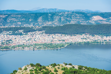 Fototapeta premium Landscape in Ioannina, Greece