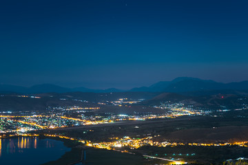 Fototapeta premium Landscape in Ioannina, Greece