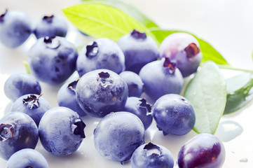 ブルーベリーの実