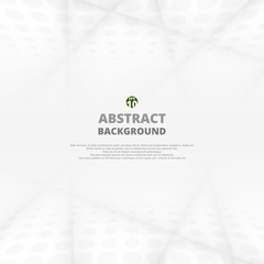 Obraz premium Abstract of soft gray gradient geometric pattern background.