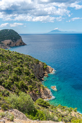 Fototapeta premium Landscape at the sea