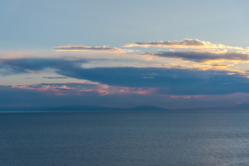 Landscape at the sea