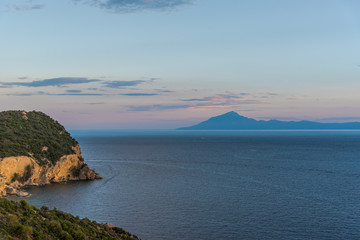 Landscape at the sea