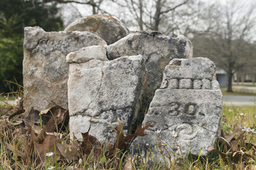 Civil War Era Headstone