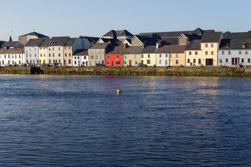 Buildings in Corrib river