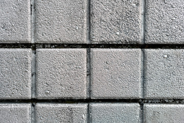 Silver wall as background, wallpaper