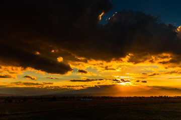 Amazing sunset