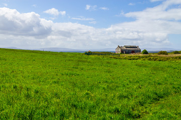 Abandoned house in Ballyloughane Beach