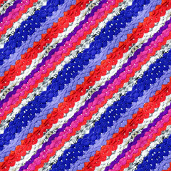 Obraz premium Seamless pattern of traditional bright towel