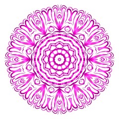 Very beautiful flower mandala. decorative vector. gold, black color. vector illustration.