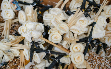 Sandalwood flower for ceremony