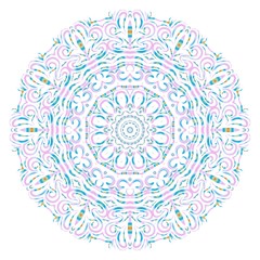 Beautiful Mandala. Vintage decorative elements. Hand drawn background. vector illustration.