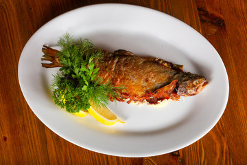 Trout stuffed cheese