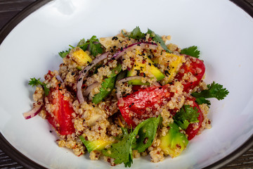 Fresh vegetable salad