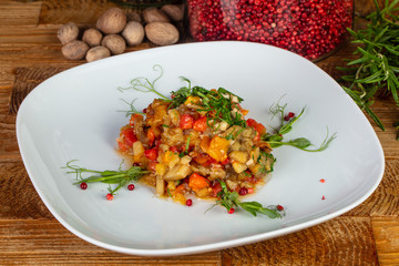 Delicious grill salad