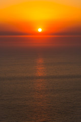 Sea sunset