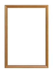 Obraz premium Golden frame for paintings, mirrors or photo