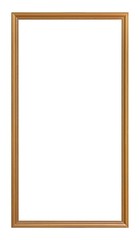 Golden frame for paintings, mirrors or photo