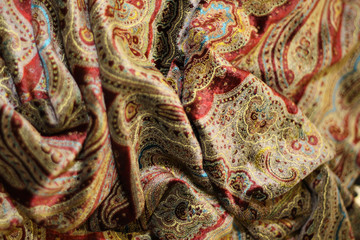 fabric colored spiral